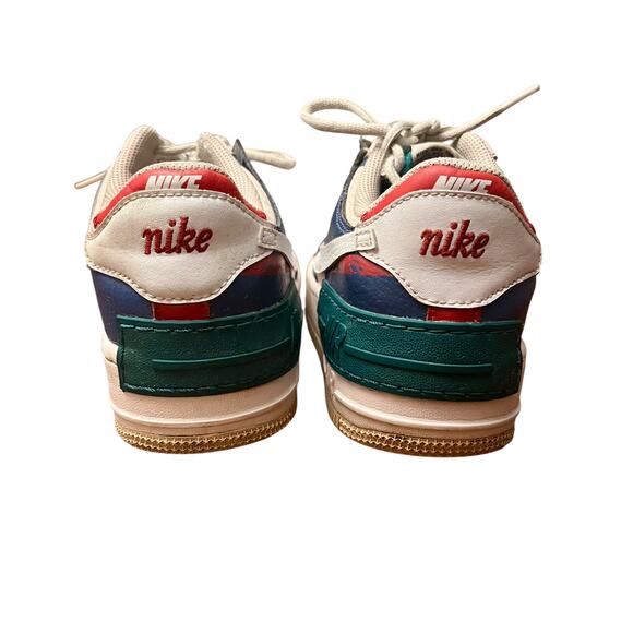 Nike Air Force 1 Shadow Mystic Navy Low Top Multi Sz 8 - Picture 7 of 15